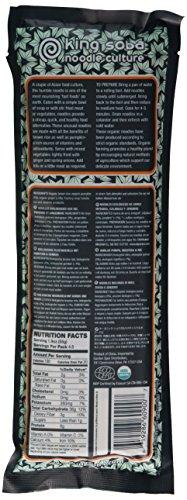 King Soba Noodle Culture King Soba Noodles Organic Pumpkin Ginger Brown Rice Noodles, 8.8 Ounce