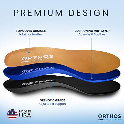 ORTHOS Footwear Orthos Footwear Orthotic Insoles Tan - Leather - I - Womens 13+ / Mens 11-11.5