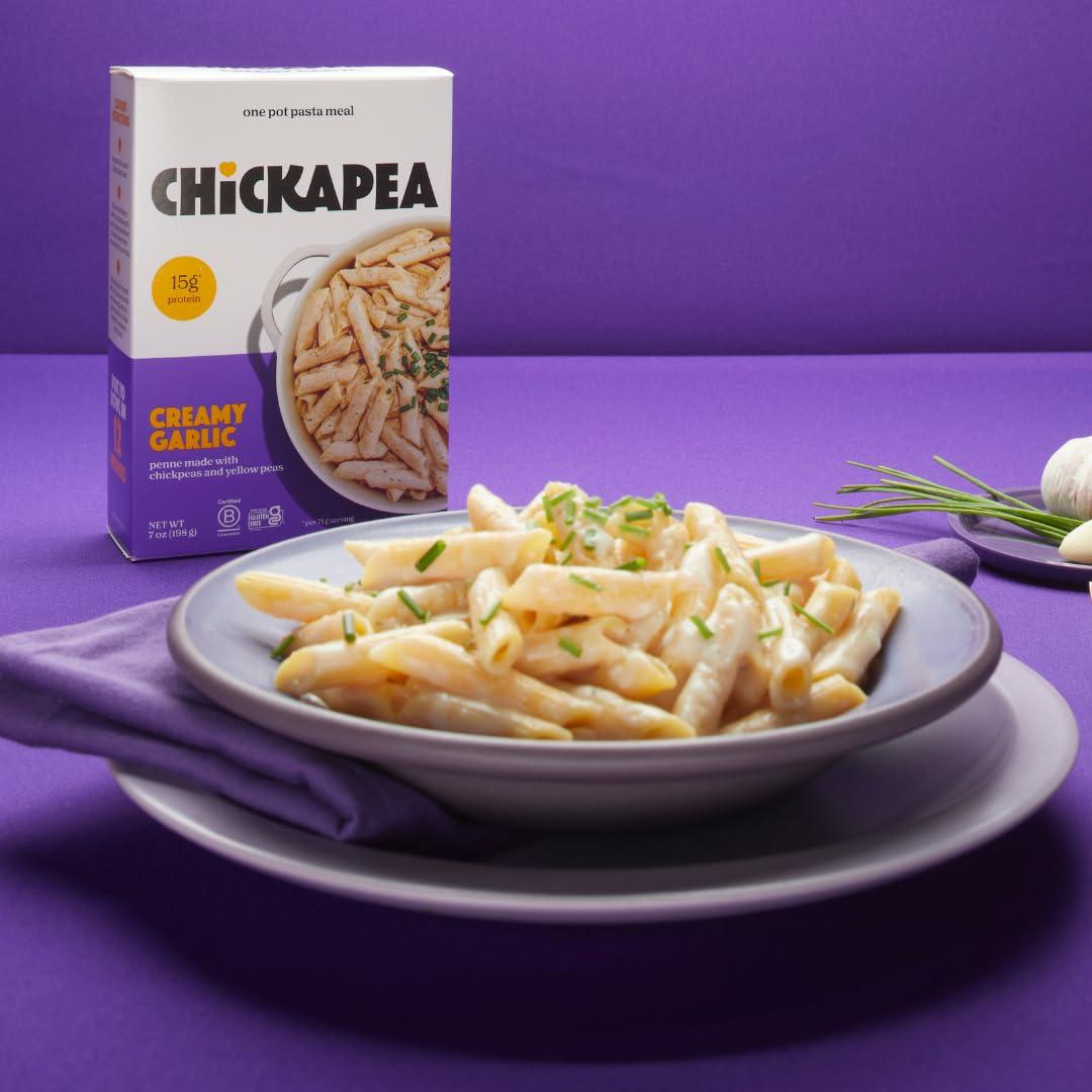 Chickapea Chickapea One Pot Chickpea Pasta - Creamy Garlic - 7 oz (Pack of 1)