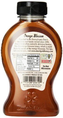 Dutch Gold Honey Dutch Gold Orange Blossom Honey, 16 Ounce Unit (Pack of 6)