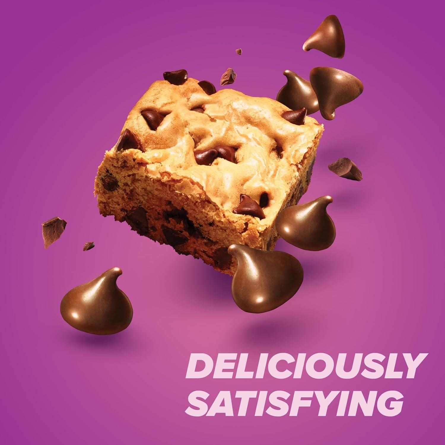 Lulurose Pure Protein Bars, High Protein, Nutritious Snacks to Support Energy, Low Sugar, 1.75 oz Gluten Free, 12 Count Chewy Chocolate Chip