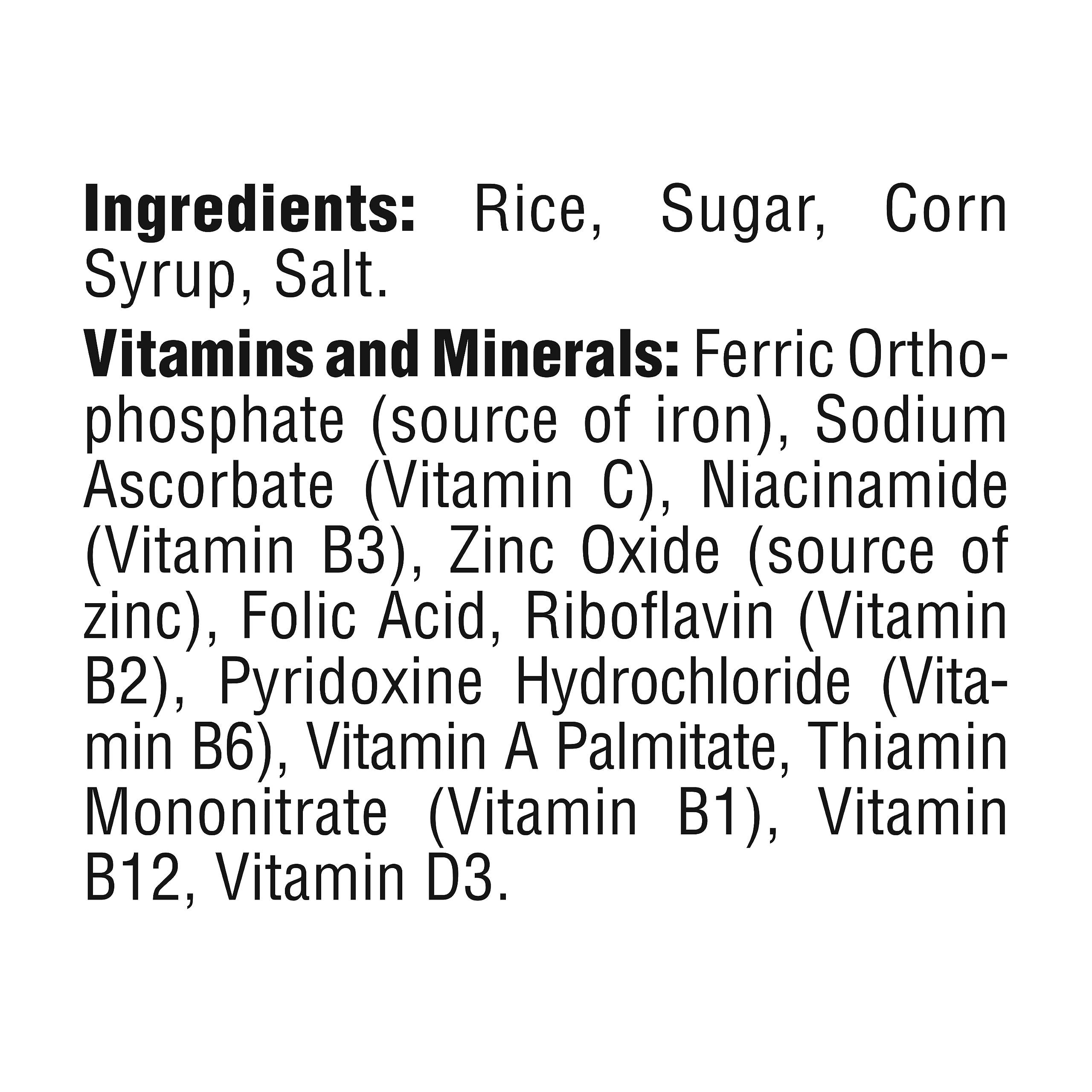 Malt-O-Meal Malt-O-Meal Crispy Rice Gluten Free Breakfast Cereal, Crunchy Rice Cereal, Large Cereal for Family, 36 OZ Resealable Cereal Bag