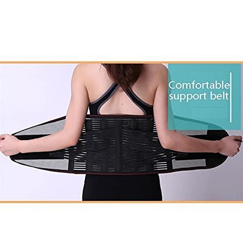 XWSM XWSM Lower Back Support Belt for Back Pain Relief Compression Belt for Women - Lumbar Back Brace for Herniated Disc, Sciatica, Breathable Adjustable Straps Support (Size : M)