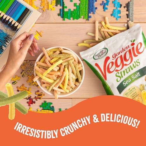 Sensible Portions Sensible Portions Veggie Straws Multi-Pack, Sea Salt and Zesty Ranch Flavor, Gluten-Free Chips, Individual Snacks, 0.75 Ounce Bag, 10-Pack