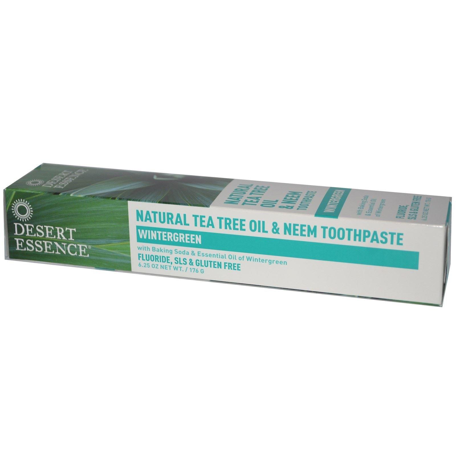 Desert Essence Desert Essence Tea Tree Oil Toothpaste w/ Neem, 7- Ounce