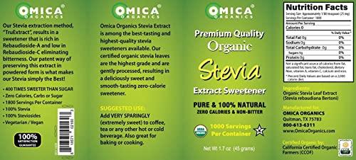 Omica Organics Omica Organics Stevia Extract Sweetener Powder (1.7 oz)