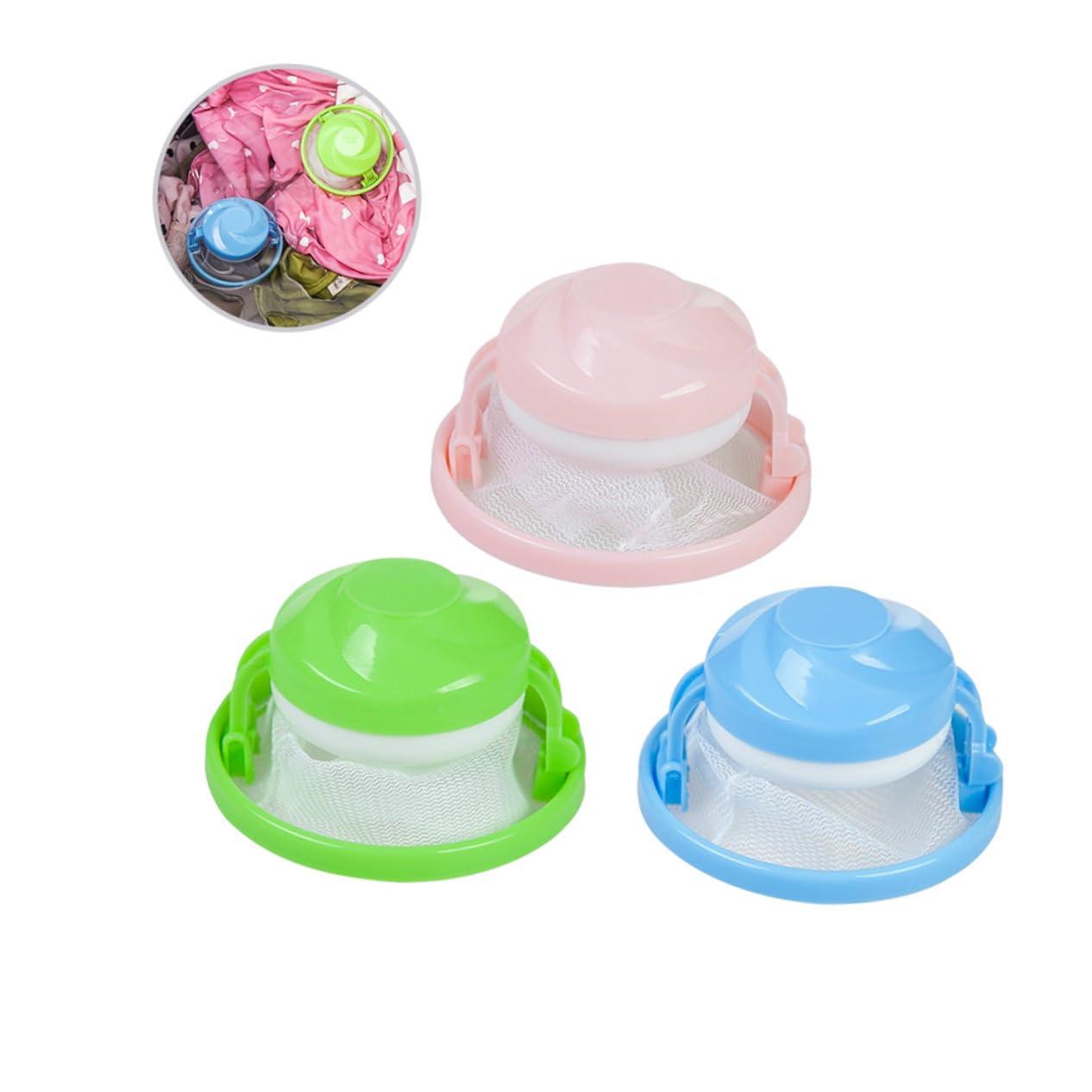 Beavorty Beavorty 6 Pcs Hair Catcher Washing Machine Pet Hair Catcher Washing Machine Filter Bag Dog Hair Catcher for Washer Mesh Strainer Washing Machine Hair Catcher Universal Laundry Ball