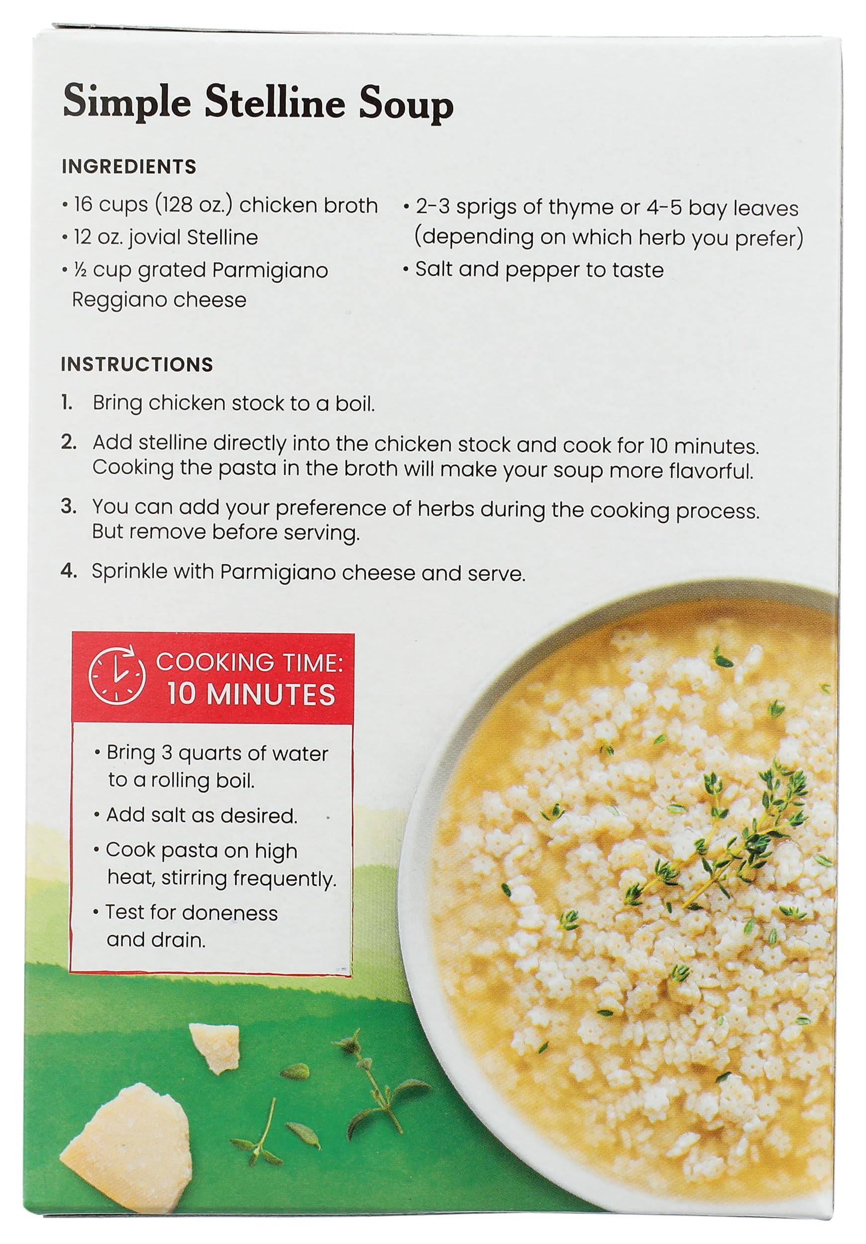 Jovial JOVIAL Organic Brown Rice Stelline Pasta, 12 OZ