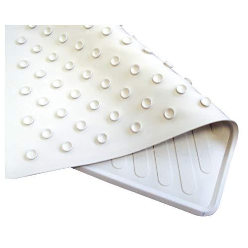 Carex Carex Nonslip Tub Mat - Shower Mat and Bathtub Mat, White, 28 x 16