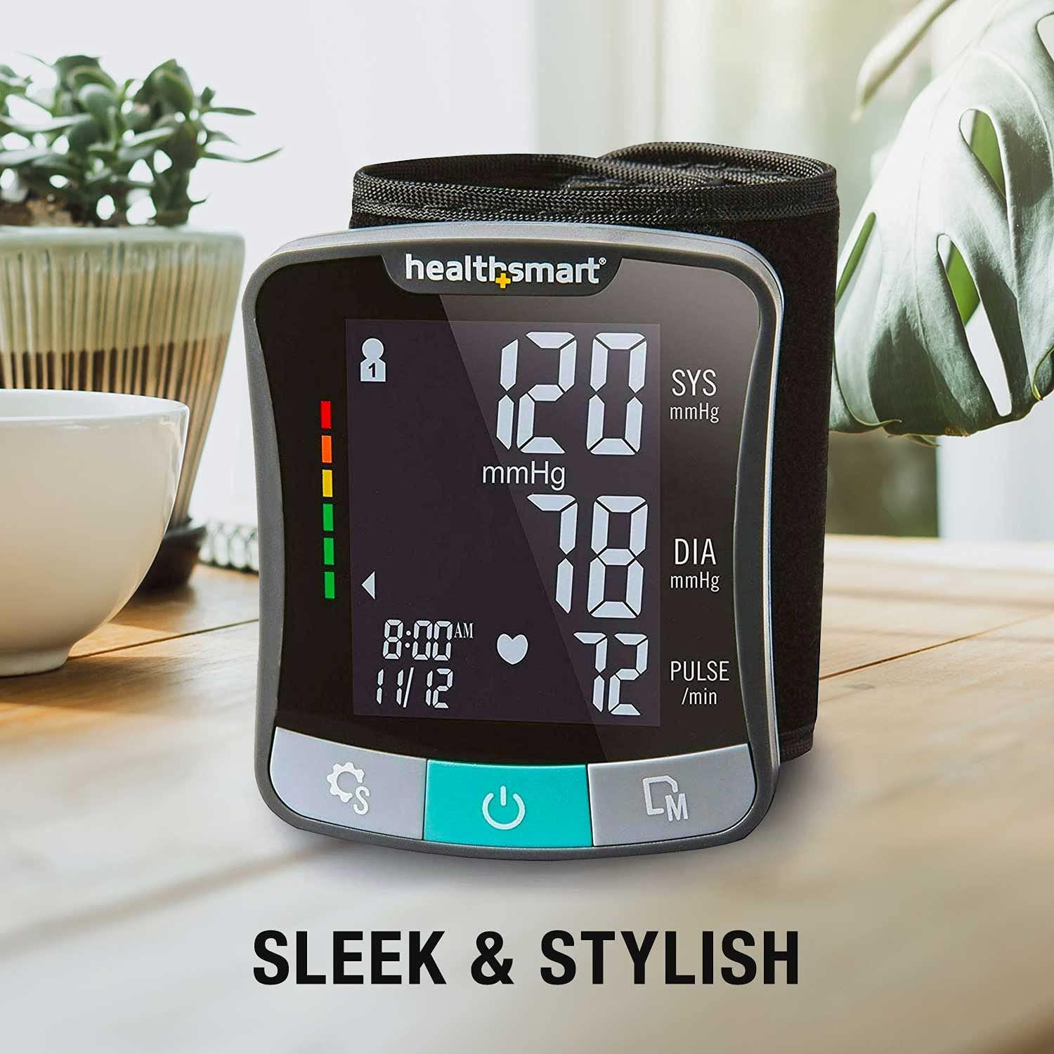 HealthSmart HealthSmart Digital Premium Wrist Blood Pressure Monitor with Cuff (Pack of 48)