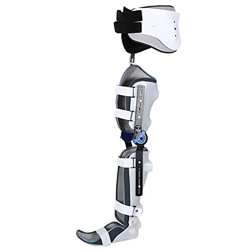 XJZHANG XJZHANG Hinged ROM Post-op Lower Limb Orthosis Adult Hip Knee Ankle and Foot Fixed Brace Femoral Head Replacement Bone Fracture Rehabilitation Fixture