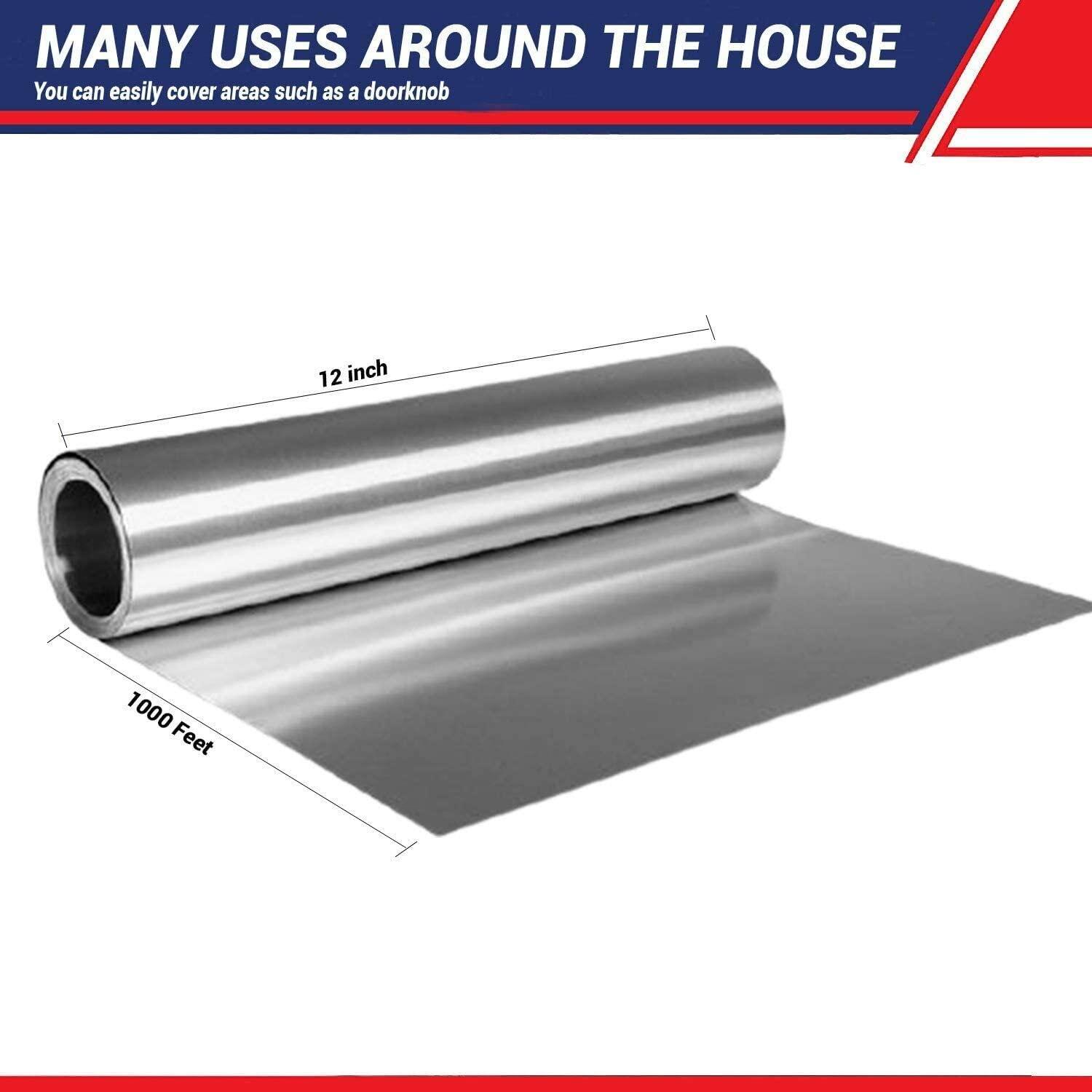 ROLLXY ROLLXY, 12" x 1000' Food Service Standard Aluminum Foil Roll