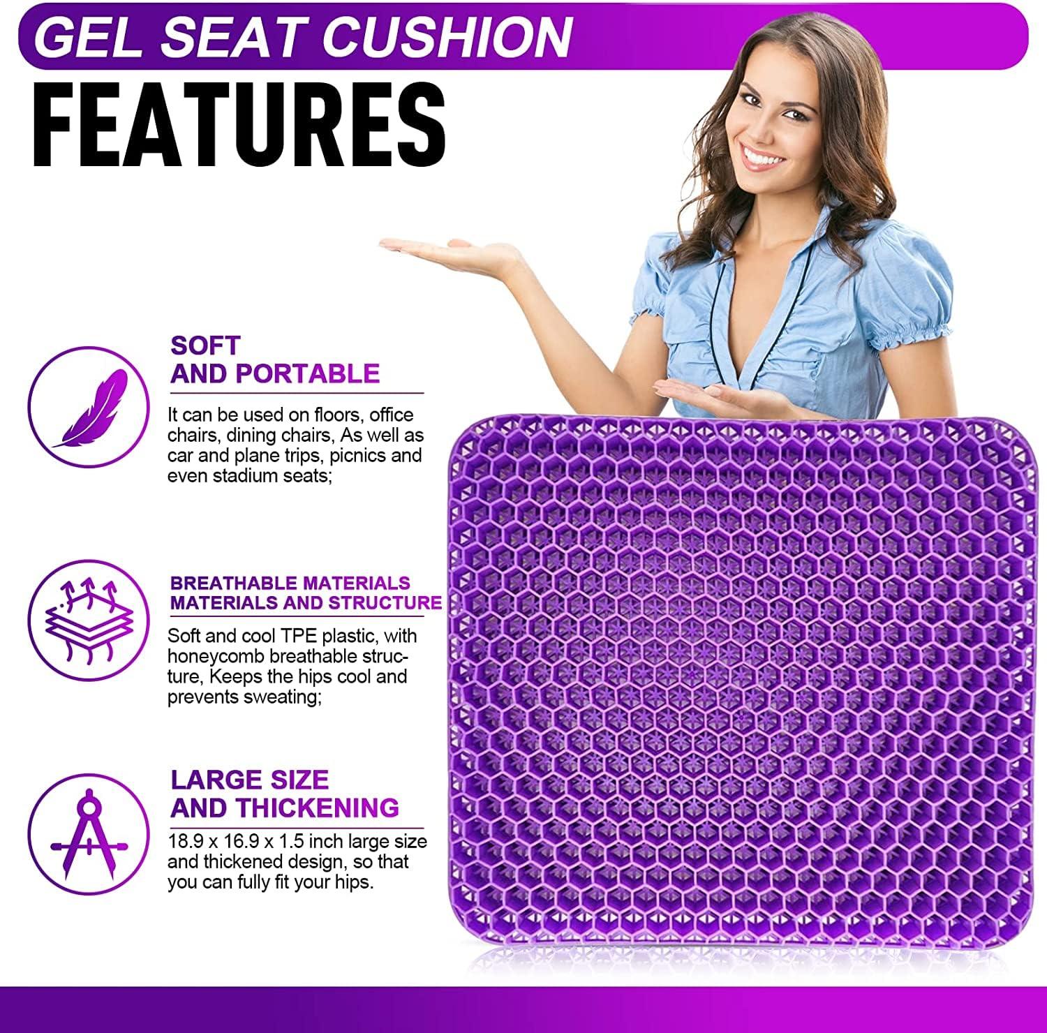 Seat Cushions Purple Portable Cushion Purple Bed Bath And Beyond