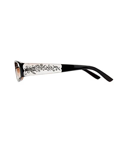EYEBOGO EYEBOGO Olivia Stylish Reading Glasses for Women (Brown, 1.75)