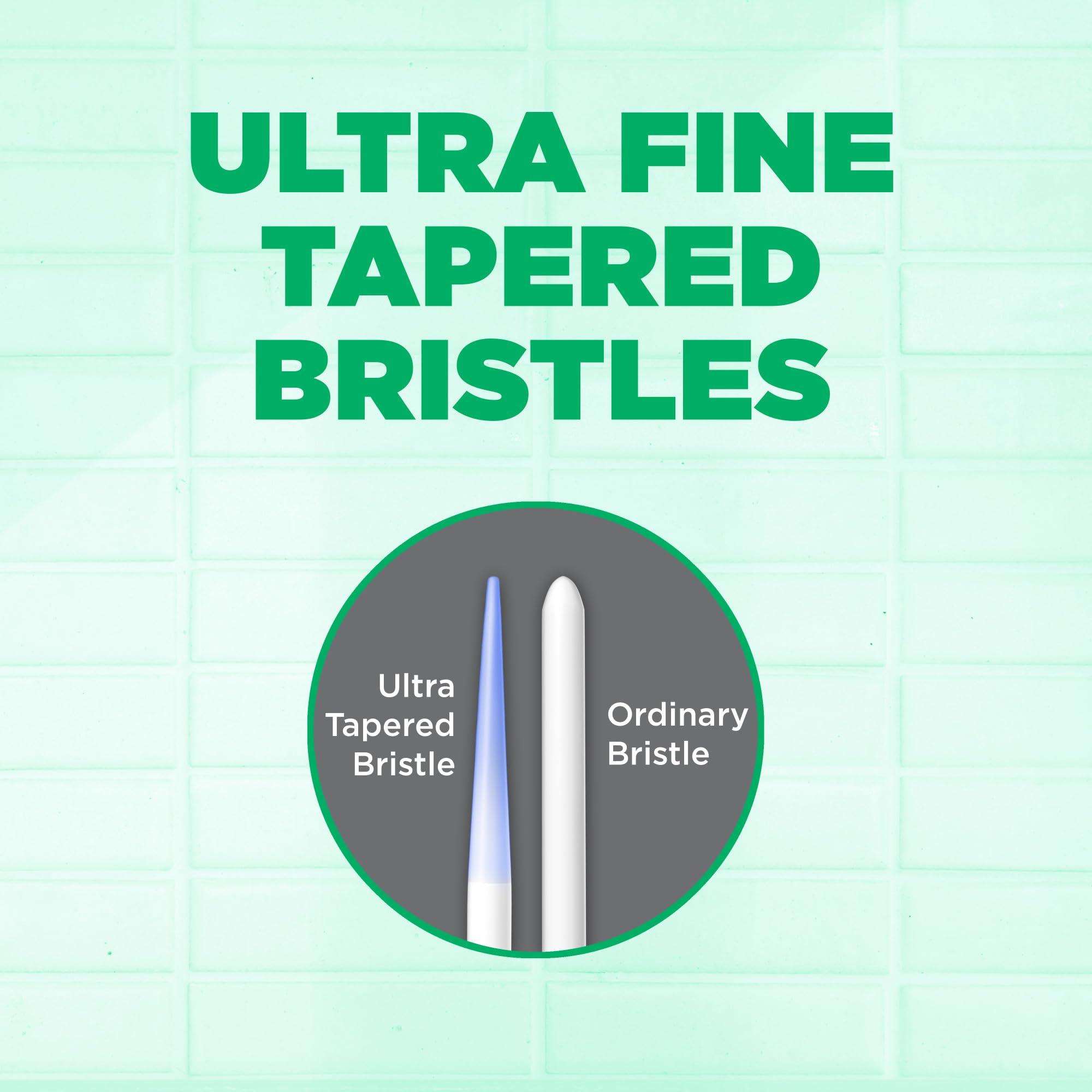 GUM GUM Technique Deep Clean Toothbrush - Compact Soft - Soft Toothbrushes for Adults with Sensitive Gums - Extra Fine Bristles, 1ct (12pk)