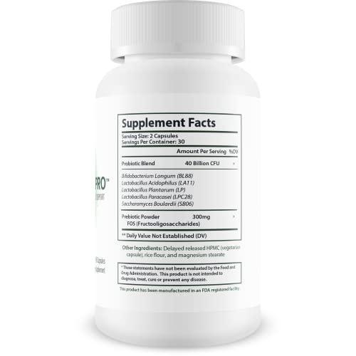 Lucky Life Marketplace Sleepbiotic Pro - Multi-Strain Probiotic Sleep Support - Aid Gut Health & Immune Support - Promote Relaxation & Sleep Quality with Premium Probiotics - Lactobacillus & Bifidobacterium - 40 Billion CFU