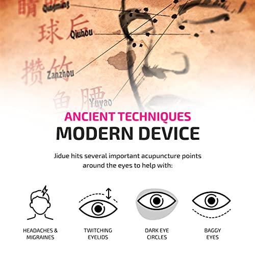 Jidue JIDUE Eye Massager Stress Therapy for Face, Electric Massager, Machine Face Massager for Eye Care - Gray