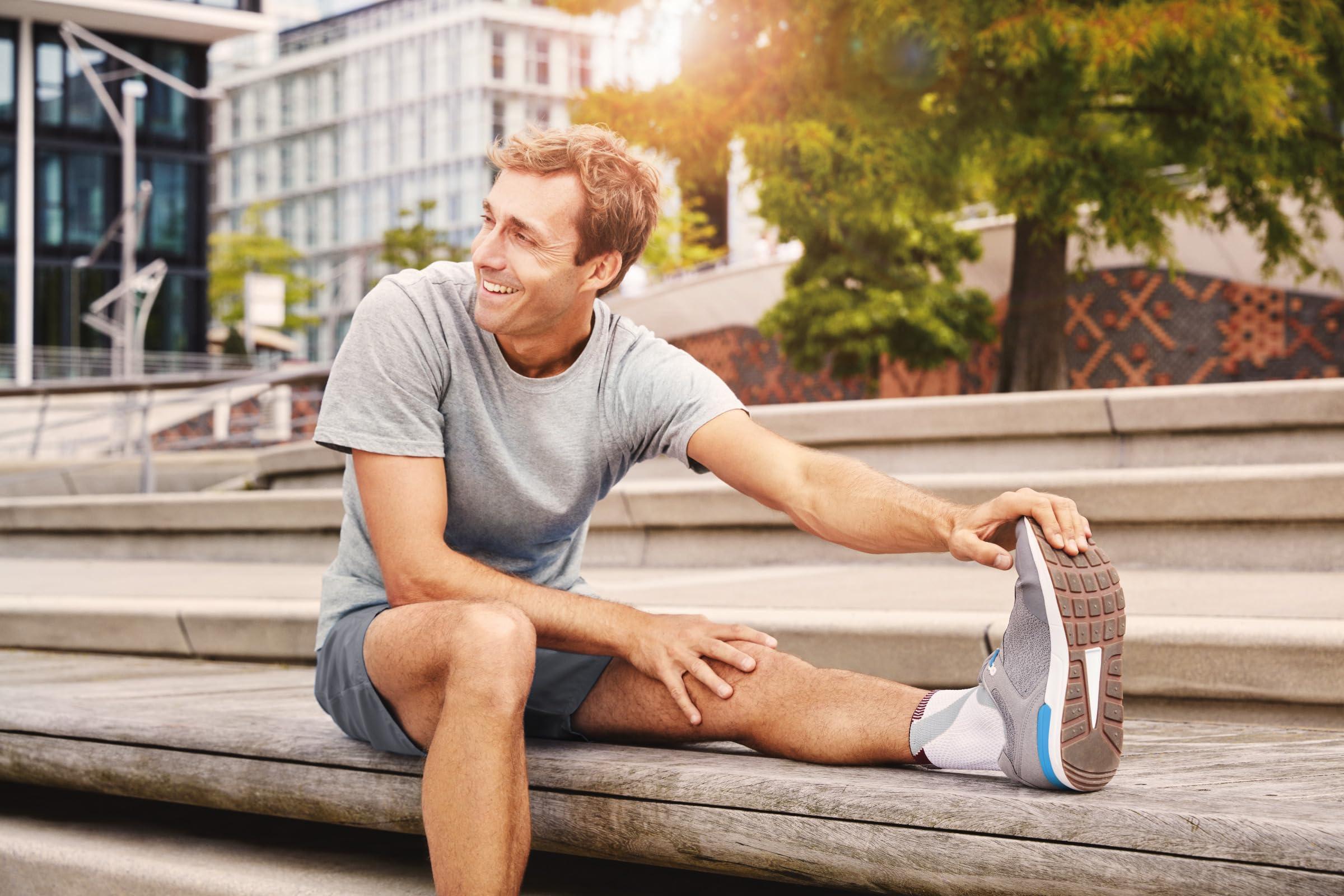 BSN Medical Actimove Professional Line AchilloMotion Achilles Tendon Support Achilles Tendonitis Relief, Achilles Tendon Bursitis Left/Right Wear Charcoal, Medium