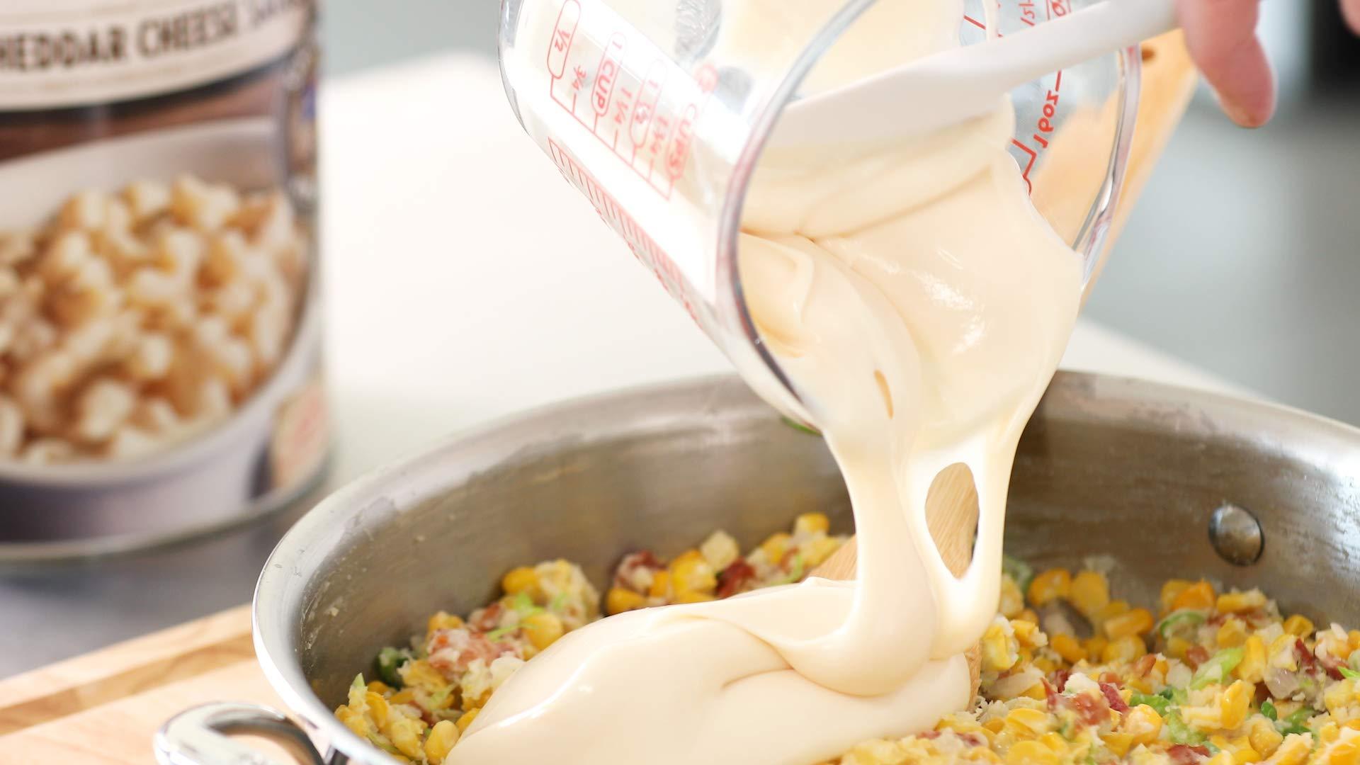 Chef-mate Chef-mate White Cheddar Cheese Sauce and Queso, Canned Food for Mac and Cheese, 6 lb 10 oz (Pack of 1)