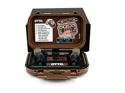 OTTO Engineering OTTO Engineering NoizeBarrier Micro Earplug, Black, V4-11029