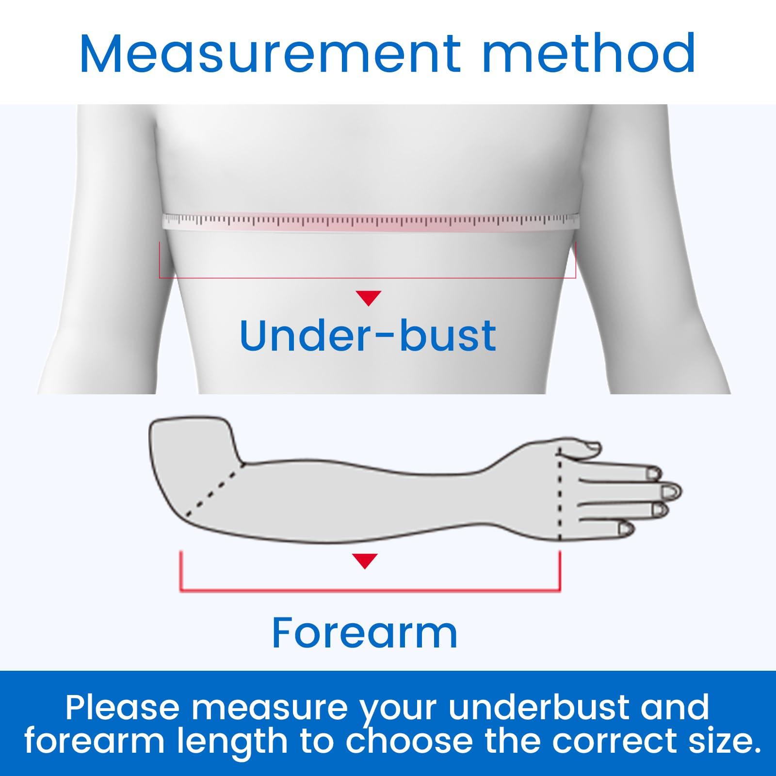 Velpeau Velpeau Arm Sling Shoulder Immobilizer for Women and Men, fit Left or Right Arm - Rotator Cuff Support Brace -Medical Sling for Shoulder, Clavicle, Elbow Injury (Comfort type, M: Bust 29.5-33.5)