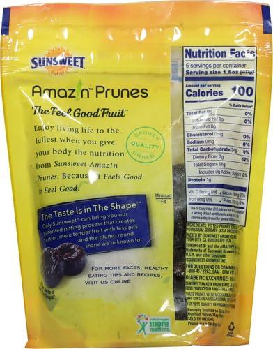 Sunsweet Sunsweet Amazin' Pitted Dried Prunes, 8 oz