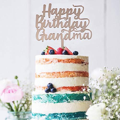 zxyxka Happy Birthday Grandma Cake Topper zxyxka - NineLife