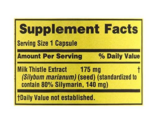 Spring Health Spring Health Valley Milk Thistle Twin Pack 175mg, 180 Count Total + Your Vitamin Guide