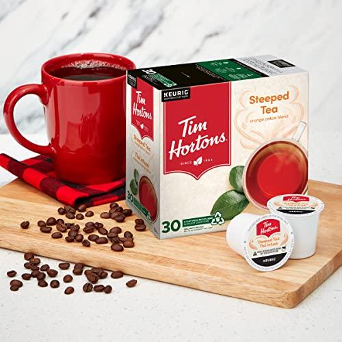 Tim Hortons Tim Hortons Steeped Orange Pekoe Tea, Black Tea, Single Serve Keurig K-Cup Pods, 30 Count
