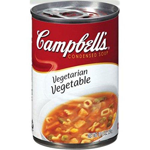 Campbell's Campbell's, Condensed Vegetarian Vegetable Soup, 10.5oz Can (Pack of 6)