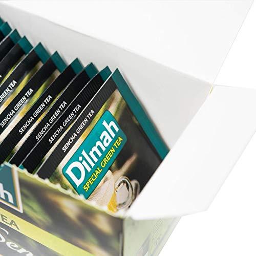 Dilmah Dilmah Sencha Green Tea - 20 Tea Bags X 3 Pack - Finest Pure Ceylon Sri Lankan Green Tea
