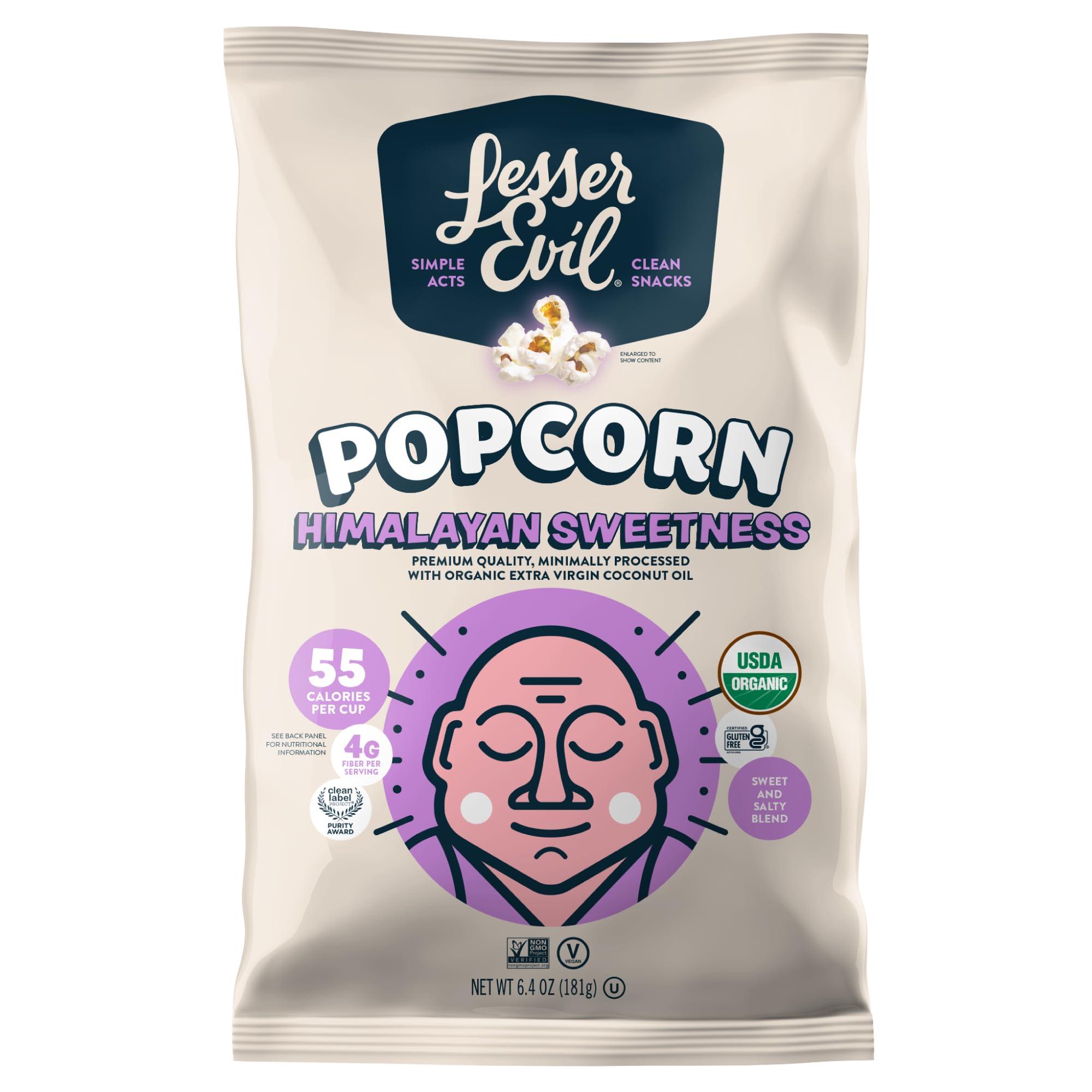 Lesserevil Lesserevil, Popcorn Bowl Sweet Organic, 7 Ounce