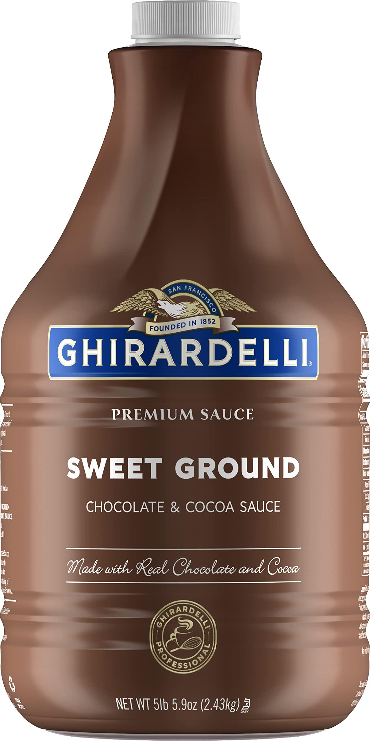 Ghirardelli Ghirardelli Sweet Ground Chocolate & Cocoa Sauce Pump Bottle, 87.3 oz