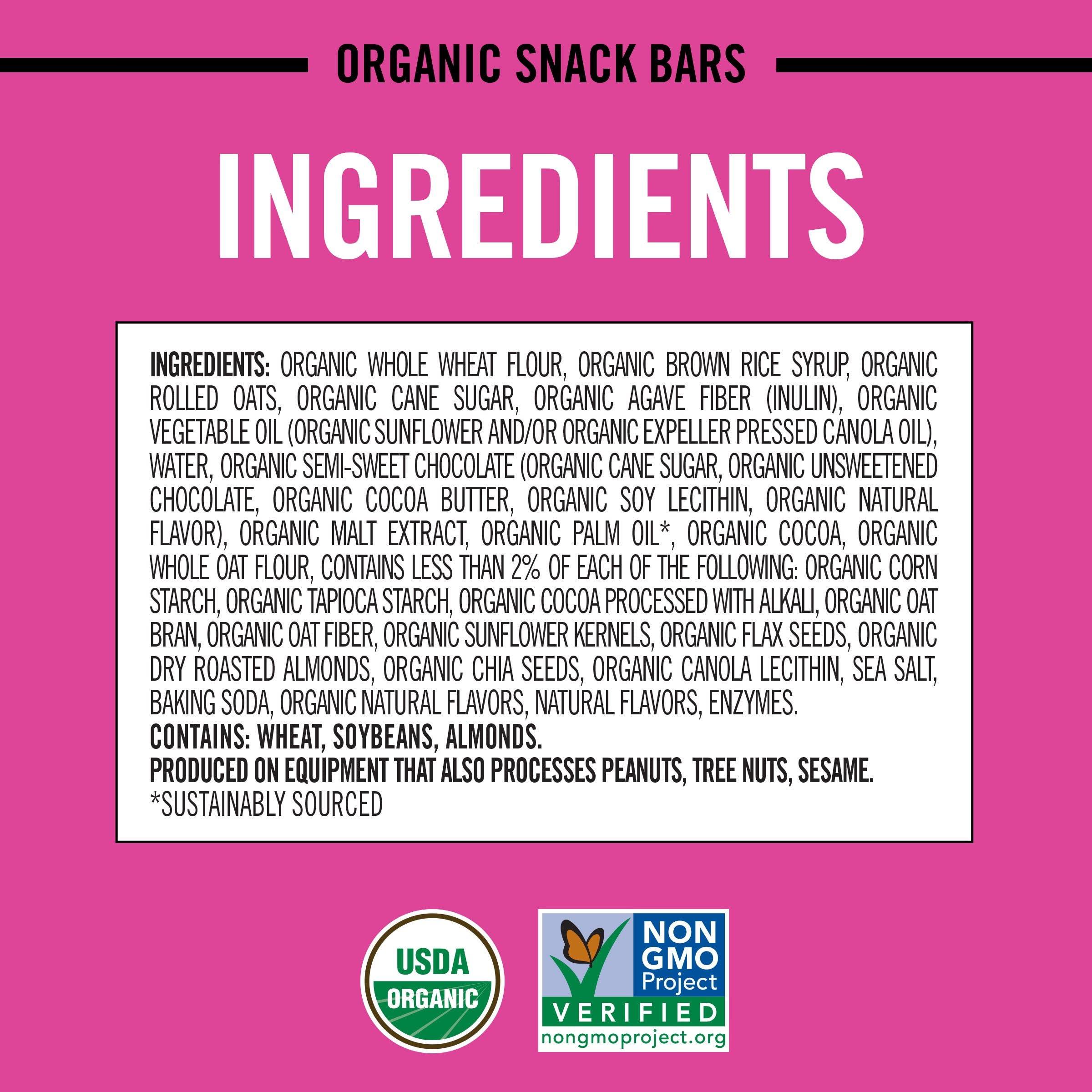 Dave\'s Killer Bread Dave\'s Killer Bread Cocoa Brownie Blitz Organic Snack Bars, 4 Individually Wrapped Snack Bars (Pack of 1)