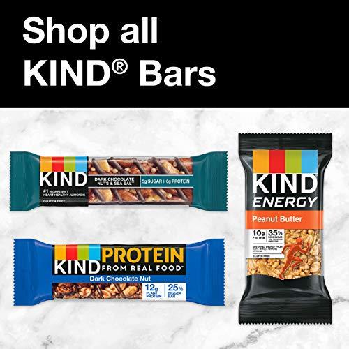 KIND KIND Minis, Dark Chocolate Nuts & Sea Salt, Healthy Snacks, Gluten Free, Low Calorie Snacks, Low Sugar, 10 Count