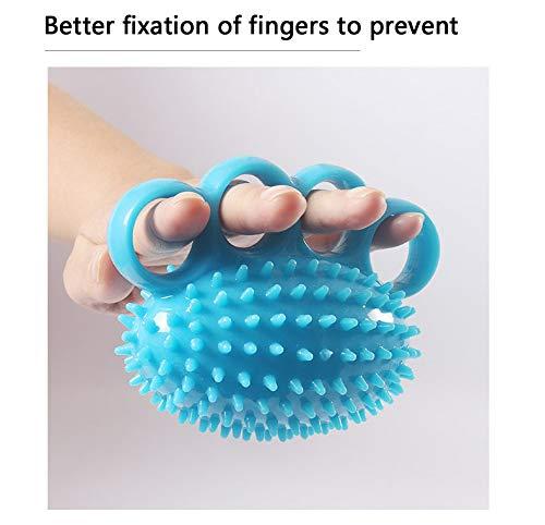 Techlove Techlove Four Finger Grip Ball, Palm Massage, Bump Stimulation, Hand Grip Exercise, Strength Recovery
