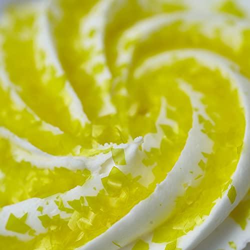 Bakell BAKELL Edible Glitter Flakes | Vegan Edible Shimmer Flakes | KOSHER Certified | Halal Certified | 100% Edible & Food Grade | Cakes, Cupcakes, Decoration (Yellow, 25g)