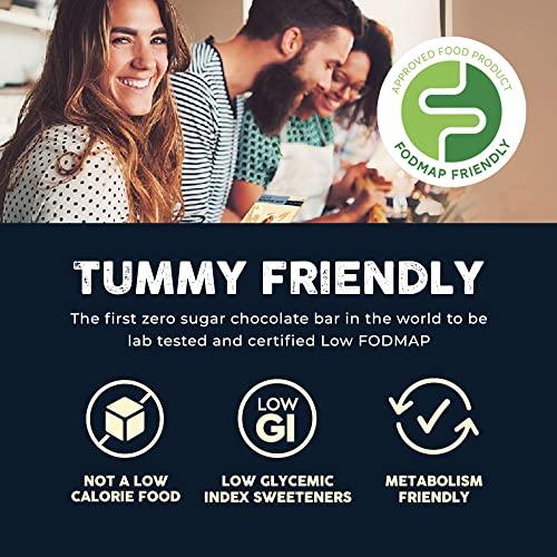 THE GOOD CHOCOLATE The Good Chocolate - Himalayan Salt Keto Chocolate Mini Bars, Zero Sugar, Lower Net Carb Snack, Lower Calorie, Vegan Chocolate Candy, 1 Snack Pack
