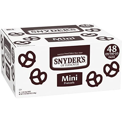 Snyder's of Hanover Snyder's of Hanover, Mini Pretzels, Individual Packs, 48 Ct
