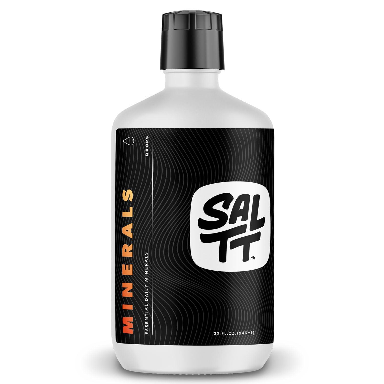 Keto Chow Keto Chow - Daily Minerals Drops - Promotes Electrolyte Balance - Copper, Magnesium, Chromium, Zinc, Boron, Selenium - Zero Sugar - Keto Friendly - Gluten Free - Vegan - Non GMO - Travel Size - 32 oz