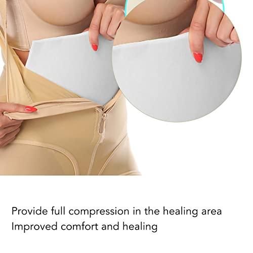 YUYTE Lipo Foam Pads for Post Surgery Ab Board After Liposuction Surgery Flattening Tummy Tuck Abdominal Compression Garments Lipo Foam Sheets 11\"x 7.9\" x 0.4\"
