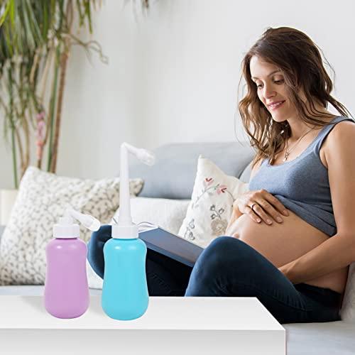 FOOFOO 2 Pack Peri Bottle for Postpartum Care, Perineal Recovery and Cleansing After Birth, Personal Hygiene Bidet, 12.7OZ