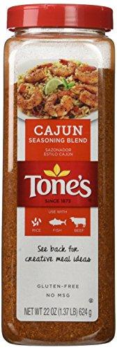 Tone's Tones Cajun Seasoning - 22 oz. shaker