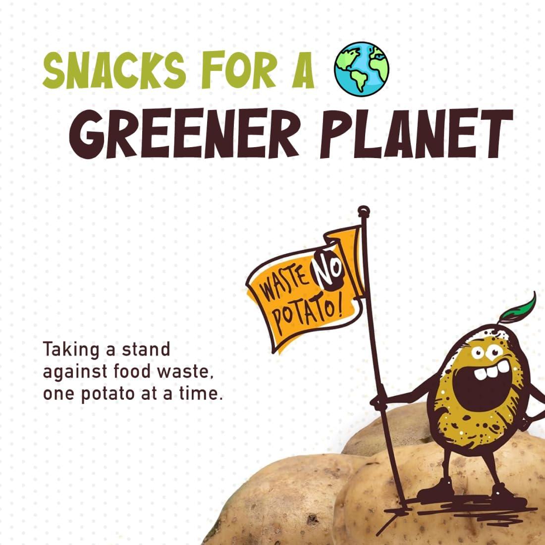 Uglies UGLIES Jalapeno Kettle-Cooked Potato Chips, Gluten-Free Snacks, Kosher-Friendly Chips, Non-GMO Snacks for Kids or Office, Lunch Snacks, Individual Snack Packs, 2 Oz. Bags, Pack of 12