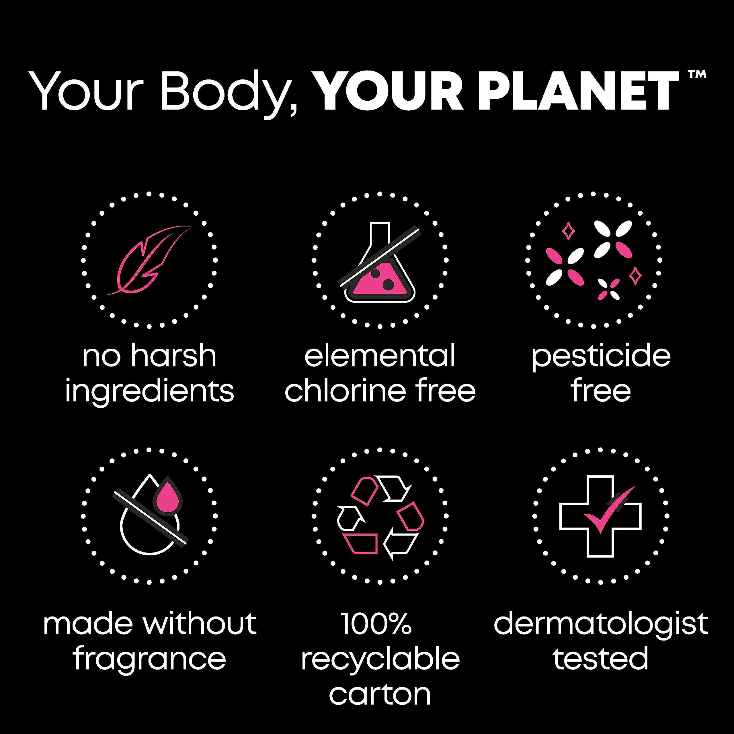 U by Kotex U by Kotex Balance Ultra Thin Overnight Pads with Wings, 114 Count (3 Packs of 38) (Packaging May Vary)