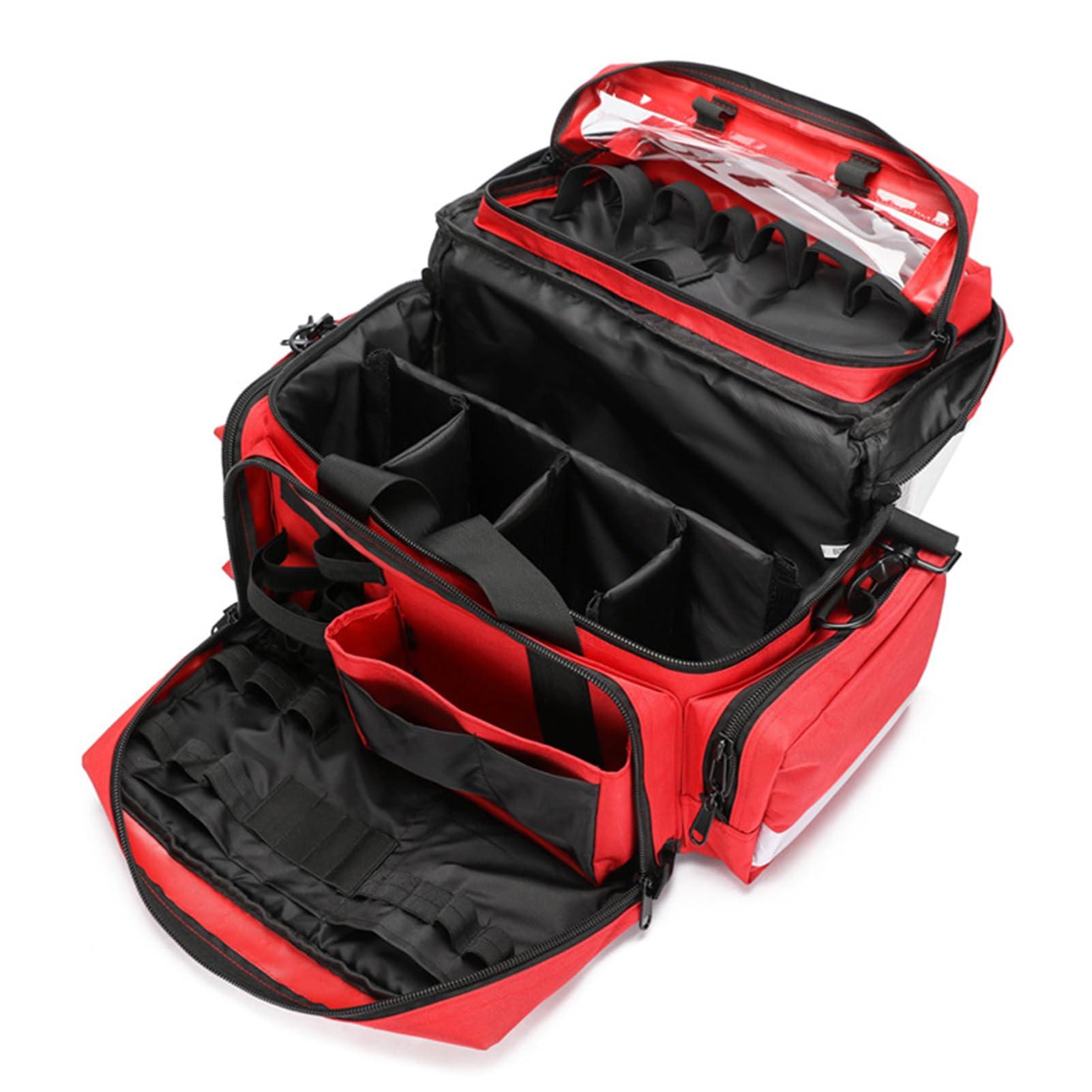 RePaLY Complete Emergency Response Trauma Bag, Portable First Aid Kit, Medical Emergency Backpack for Flood Prevention And Emergency Medical Supplies Storage Case Trauma Kit