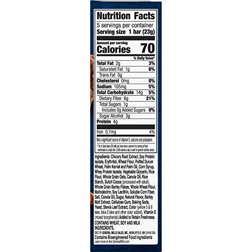 Fiber One Fiber One 70 Calorie Chocolate Caramel & Pretzel, 5 Bars