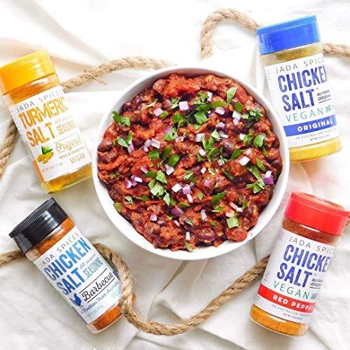 JADA Spices JADA Spices Chicken Salt Spice and Seasoning - Red Pepper Flavor - Very Hot! Vegan, Keto & Paleo Friendly - Perfect for Cooking, BBQ, Grilling, Rubs, Popcorn and more - Preservative & Additive Free