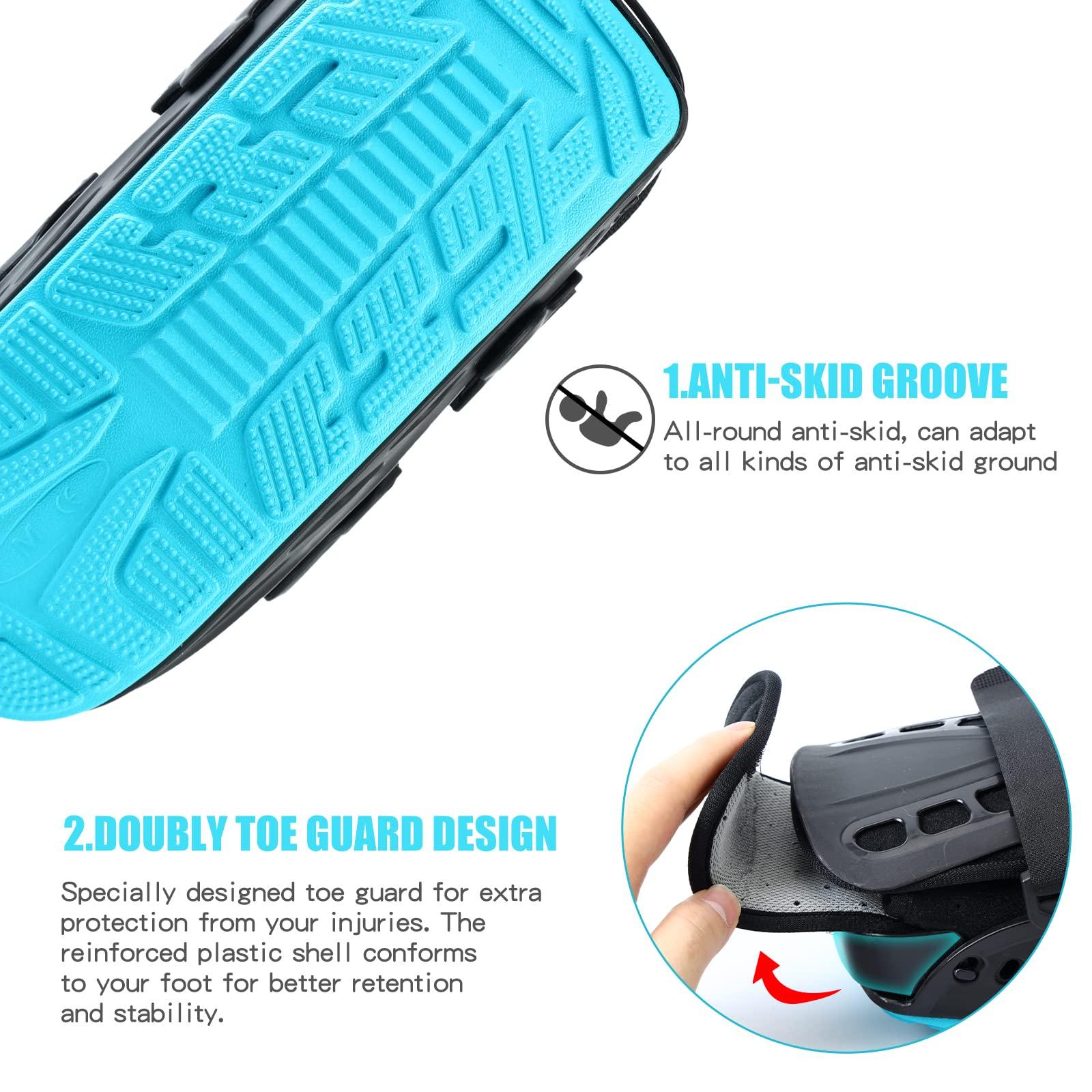 Tairibousy Medical Inflatable Walking Boot, Air Cam Walker Fracture Boot, Short Orthopaedic Boot for Sprained Ankle, Foot Pain Recovery, Stress Fracture, Broken Foot, Achilles Tendonitis Black (Large)