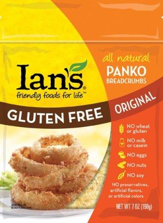 Adenauer Ian\'s Natural Foods Panko Breadcrumbs Gluten Free Original -- 7 oz Each / Pack of 2